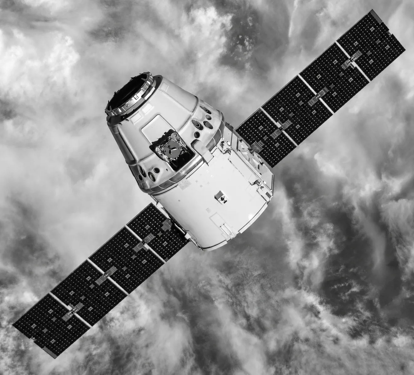 Spacecraft in orbit